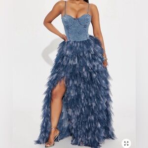 Fashion Nova Denim Dress